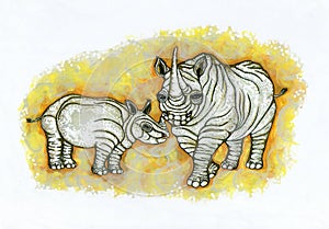 Wrinkly Rhinos