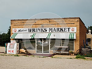 Wrinks Market, on Route 66 in Lebanon, Missouri