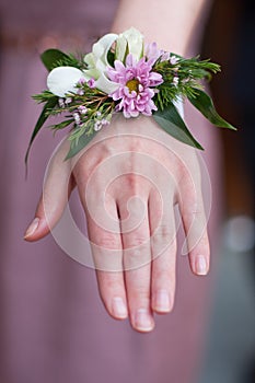 Wrist corsage prom