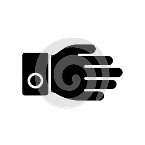 Wrist Cuff Modern Solid Jewelry Icon