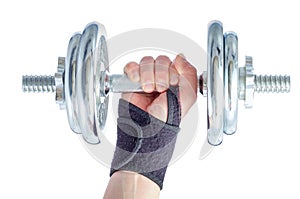 Wrist damage rehabilitation. photo