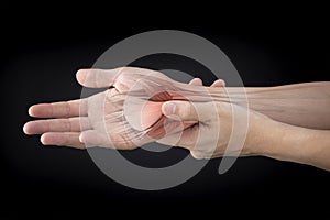 Wrist muscle pain