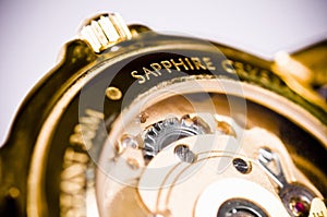 Wrist watch, mechanism