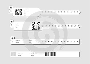 Wristband template set