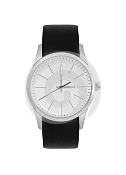 Wristwatch isolated on a white background photo
