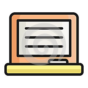 write board vector flat icon, school and education icon