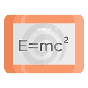 write board vector flat icon, school and education icon