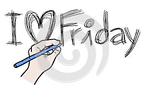 Write love friday