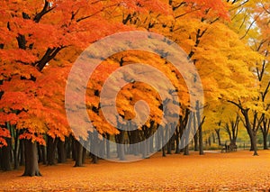 Write a poem inspired by the changing colors of autumn leaves.