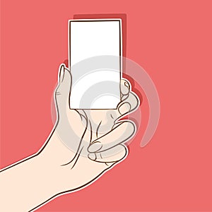 Write your message on card design