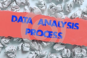 Conceptual display Data Analysis Process. Conceptual photo build a dashboard and analyze with graphs and visualization