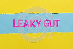 Writing displaying text Leaky Gut. Business concept A condition in which the lining of small intestine is damaged -47901