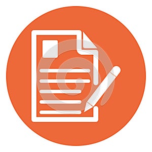 Writing Isolated Vector Icon easily editable