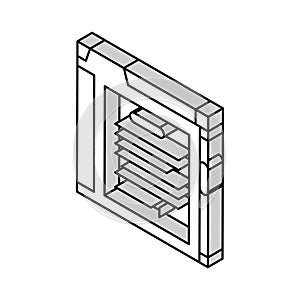 writing manuals technical writer isometric icon vector illustration