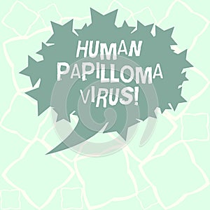 Writing note showing Huanalysis Papilloma Virus. Business photo showcasing most common sexually transmitted infection