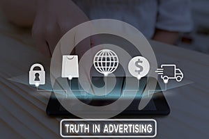 Visualizzato la verità pubblicità. il negozio regali pratica sincero pubblicità promozione 