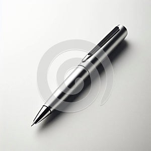 Writing pen isolated on white background