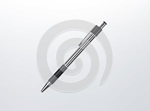 Writing pen on a white background