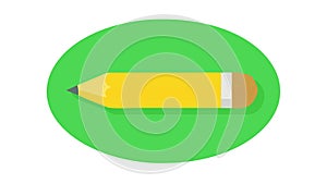 Writing Pencil Icon: Edit, Draw, Create Design Tool, vector design Generative AI