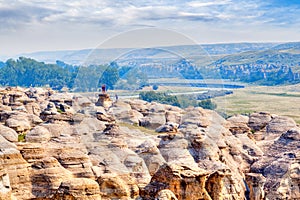 Writing-on-Stone Provincial Park in Alberta, Canada