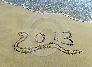 2013 written in sand