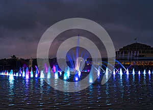 wroclaw multimedia fountain
