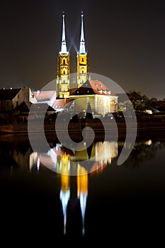 Wroclaw at night