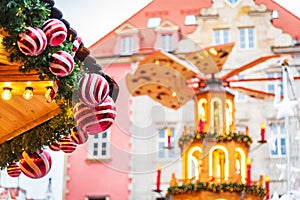 Wroclaw, Poland - Famous polish Christmas Market photo