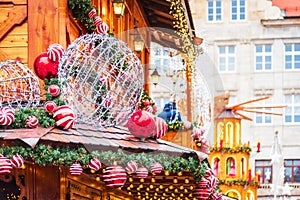 Wroclaw, Poland - Traditional gingerbread on Christmas Market photo