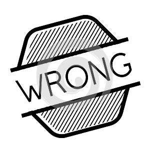 Wrong black stamp