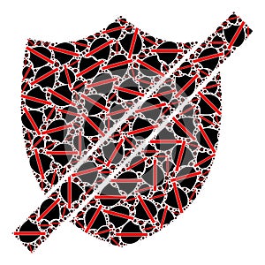 Wrong Shield Fractal Mosaic of Wrong Shield Items