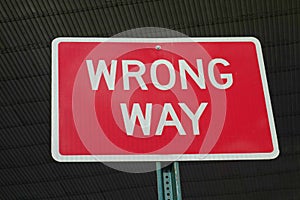 Wrong Way