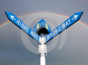 Wrong Way and Right Way