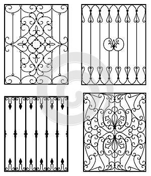 Wrought iron photo