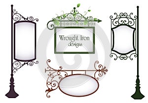 Wrought iron designs