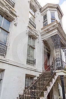 Wrought Iron Details on Old Home