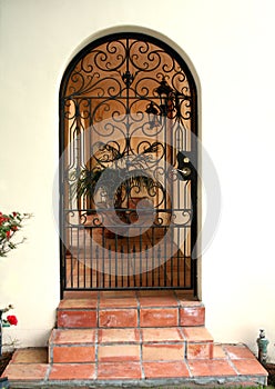 Wrought Iron Door photo