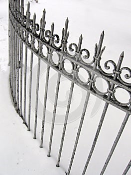 Wrought-Iron Fence