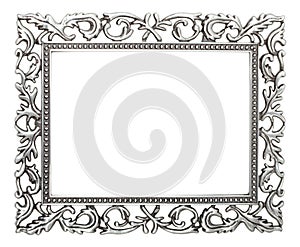 Wrought iron frame photo