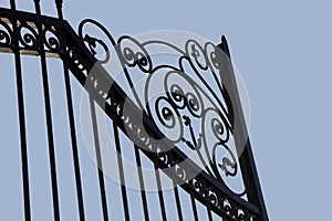 Wrought iron gate img