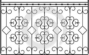 Wrought Iron Gate