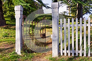 Wrought iron gate - Kyneton