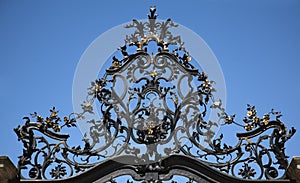 Wrought Iron Gate Ornament