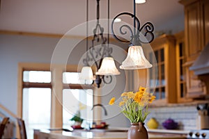 wrought iron light fixtures