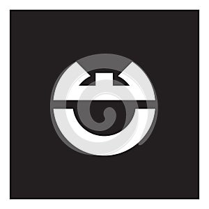 WU Monogram Logo Letter Vector profesional photo