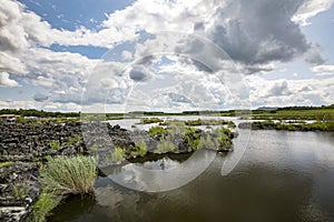 Wudalianchi geological volcanic lake in the park.