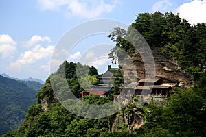 Wudang mountain , a famous Taoist Holy Land in China photo