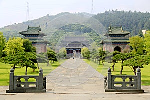 Wudang mountain , a famous Taoist Holy Land in China photo