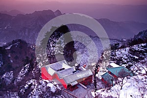 Wudang in Winter