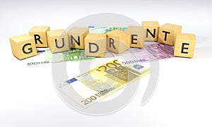 Dice with basic pension